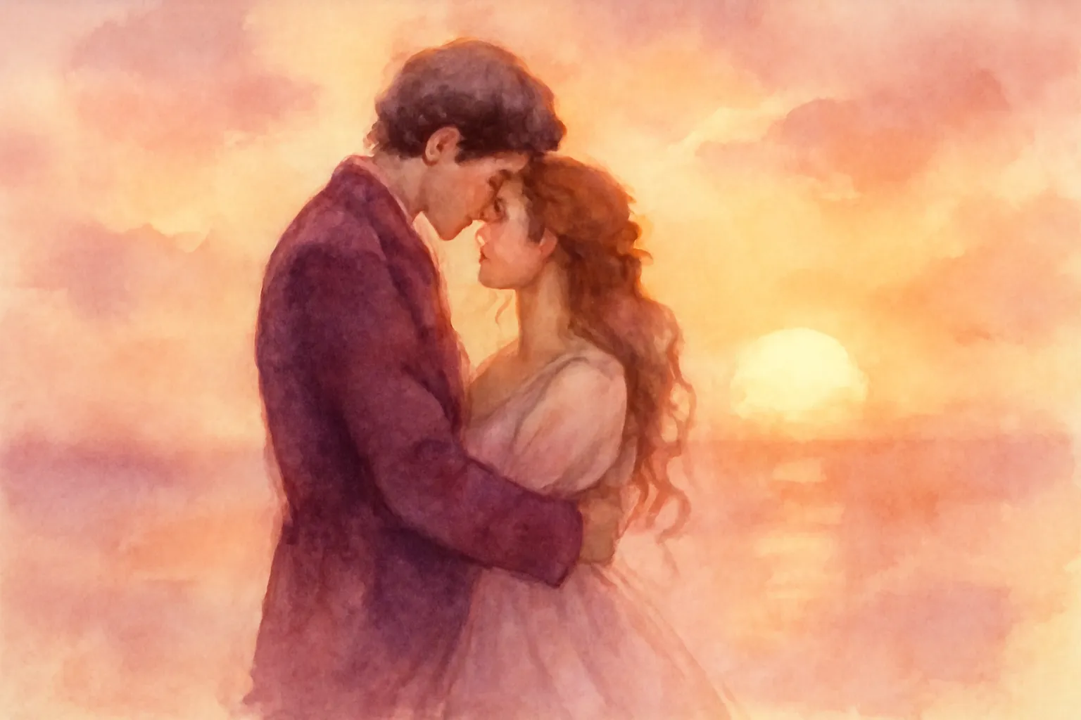 Couple heureux partageant un moment tendre et complice