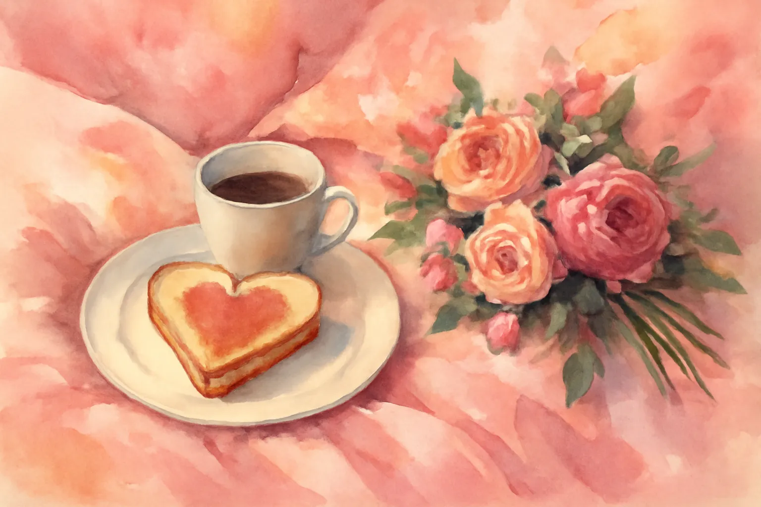 Téléphone sur une table de nuit affichant un message mignon du matin