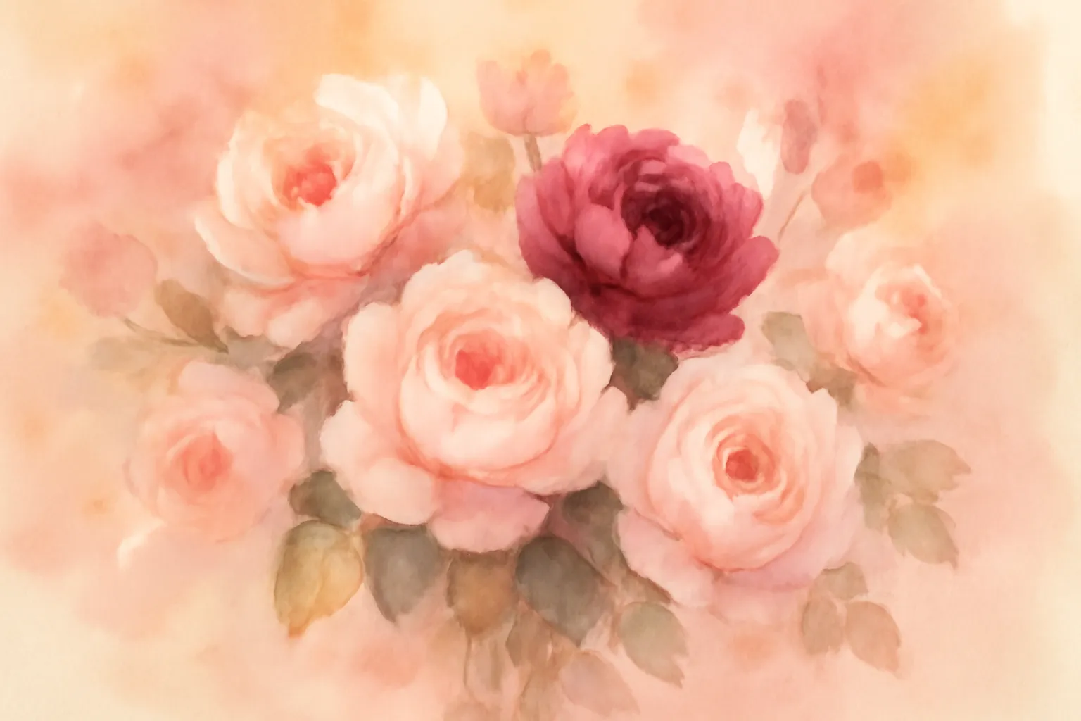 Bouquet de fleurs accompagné d'une lettre d'amour pour la femme aimée