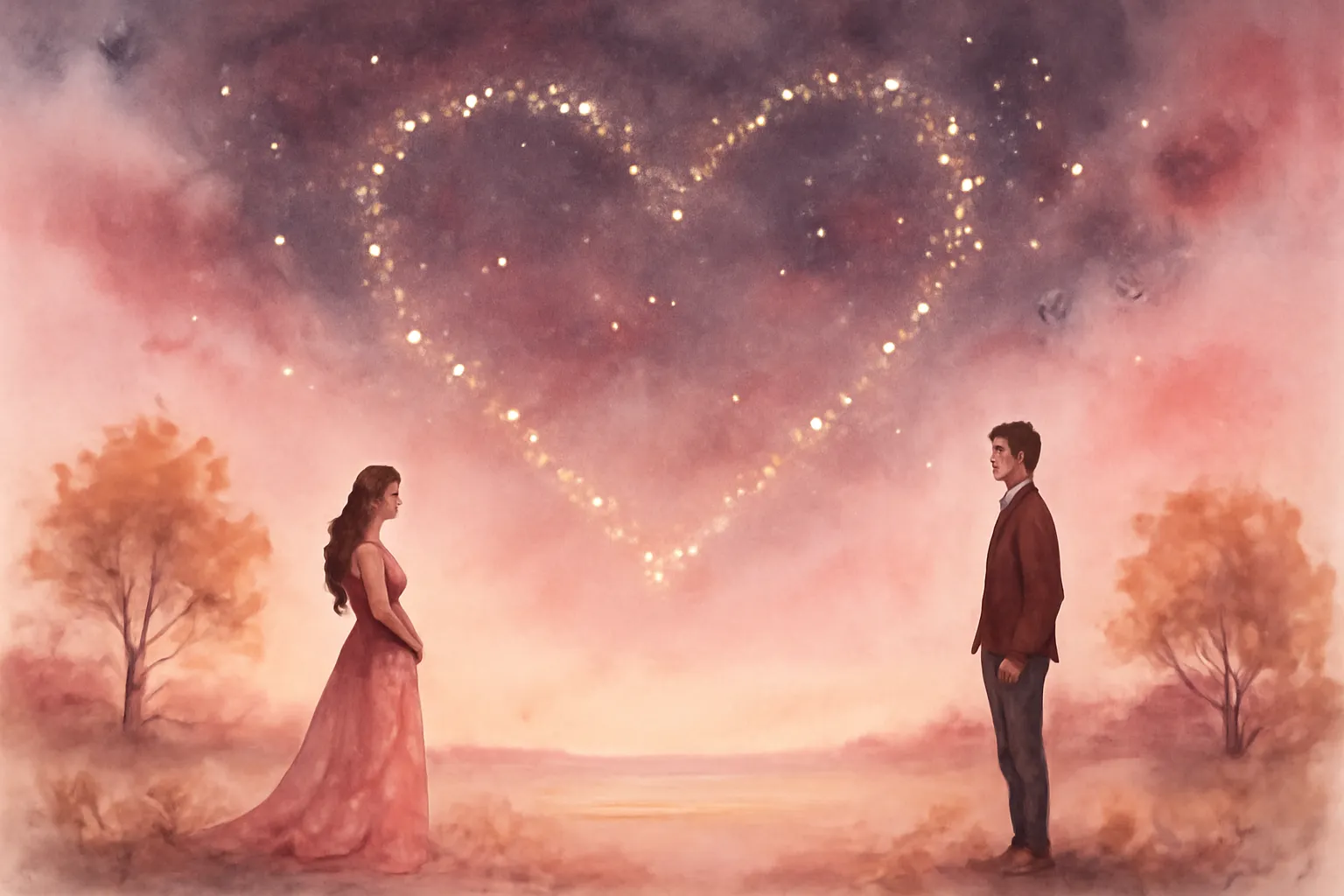 Paysage mélancolique avec un banc vide symbolisant l'absence de l'être aimé