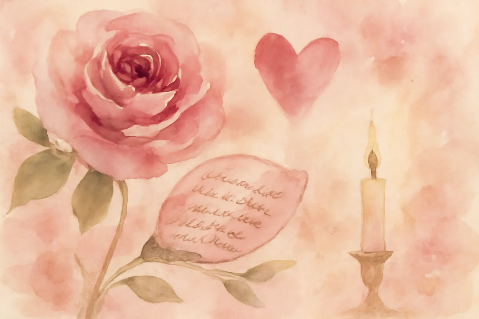 Plume d'écriture posée sur un carnet avec un poème d'amour court