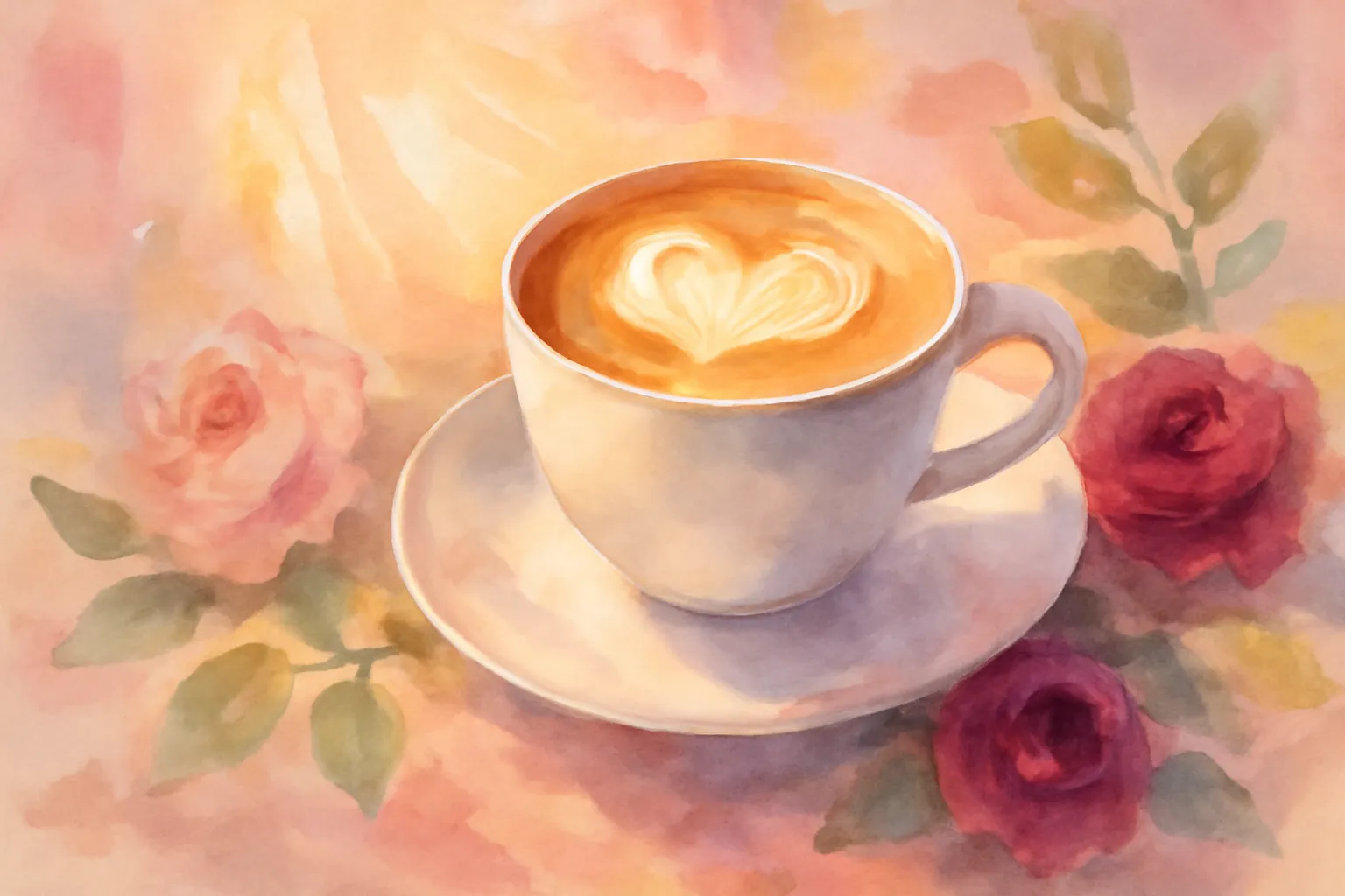 Téléphone avec un SMS d'amour du matin sur la table de nuit